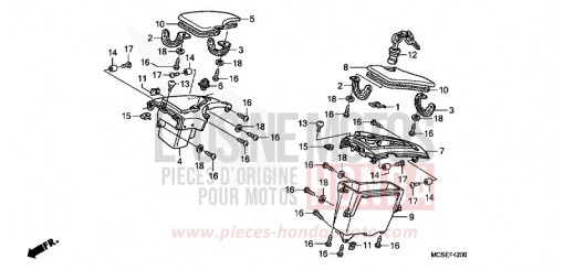 COWL POCKET ST1300A8 de 2008